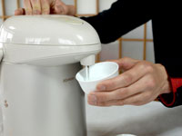 画像|お茶の淹れ方(お湯の温度調節)